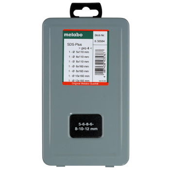 Metabo set burgija za beton SDS-PLUS PRO4 (2C) 630584000 Metabo set burgija za beton SDS-PLUS PRO4 (2C) 630584000